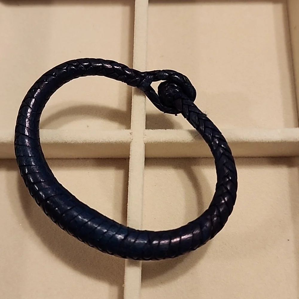 African Braided Leather Bracelet
